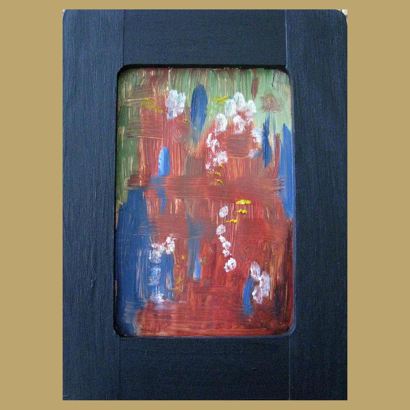 Copper Art for Sale, Miniature, Original, Painting, Tabletop, Metal, Karina Keri-Matuszak