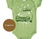 Car Bubbles Organic Baby Onesie unisex (sale)