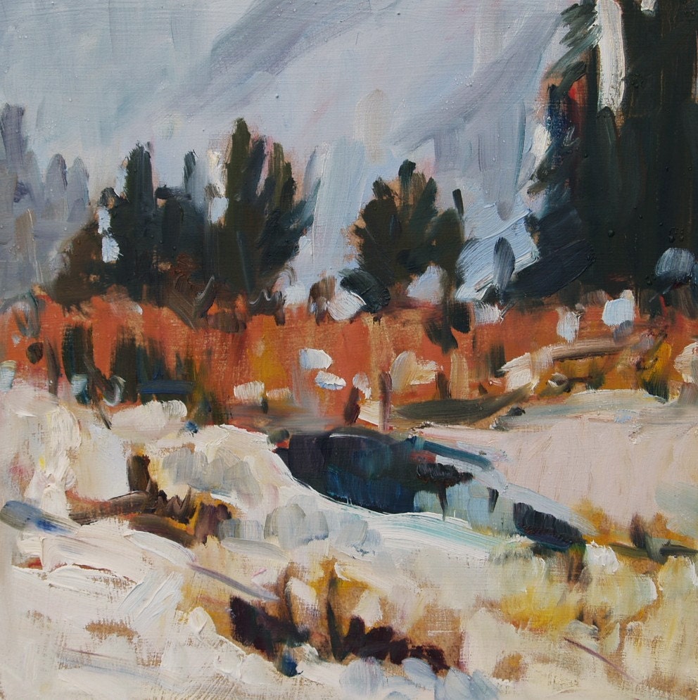 Lane Ranch Winter 12 x 12