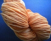 Shades of Yellow- Hand Dyed Yarn- worsted weight - 220 yards- Wool