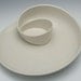 Plate - Whirl Serving Plate No. 12 - Porcelain Serving Plate - FREE SHIPPING