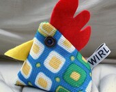 Cheeky Chicken pincushion/paperweight