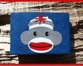 Sock Monkey Duct Tape Wallet - by jDUCT