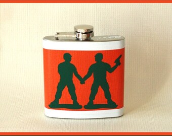 Love is a Battlefield Flask - by jDUCT