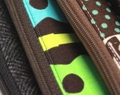 Cord Case, Laptop Cord Pouch -- Assorted Fabric Choice