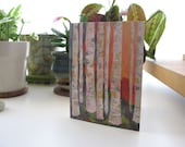 Birch Trees Art greeting card - blank inside with matching white envelope