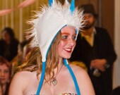 Unicorn Hat (Blue) - LARGE