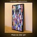 Original Abstract Contemporary Art Mirror, ready to hang, Please see close-ups, "Color Blocks 4" by Amy Giacomelli