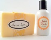 Apricot Freesia Soap and Lotion set