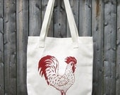 Rooster Tote Bag