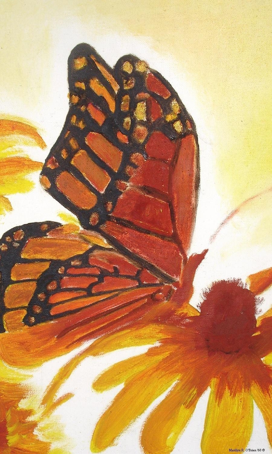 2 Butterfly Greeting Cards with Envelopes Included (3 x 5)