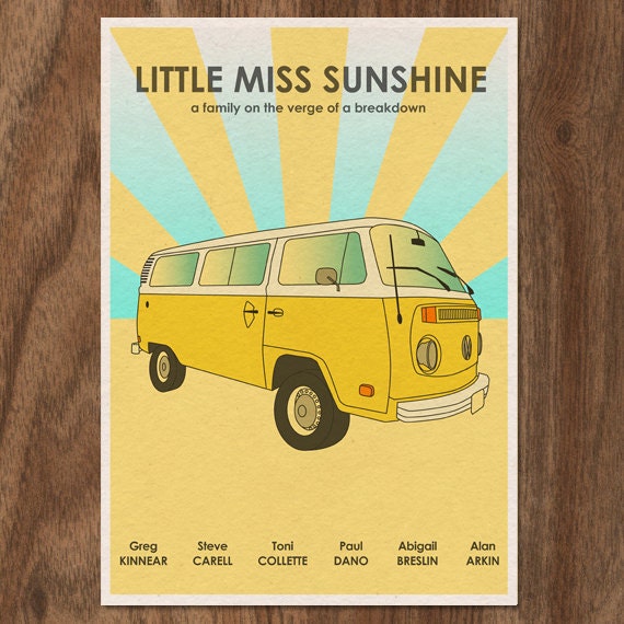 16x12 Movie Poster Print - Little Miss Sunshine - MonsterGallery