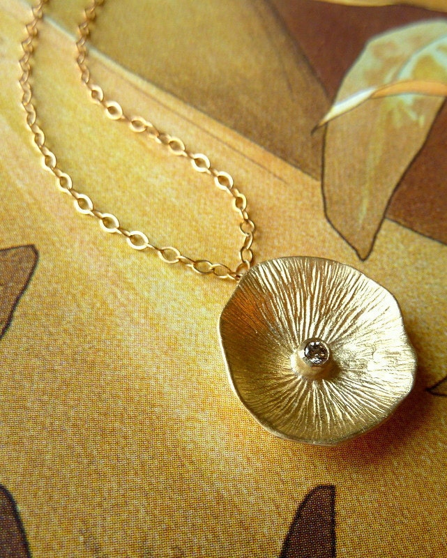 Mushroom Coral Pendant