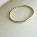 14k Gold Band - Hammered