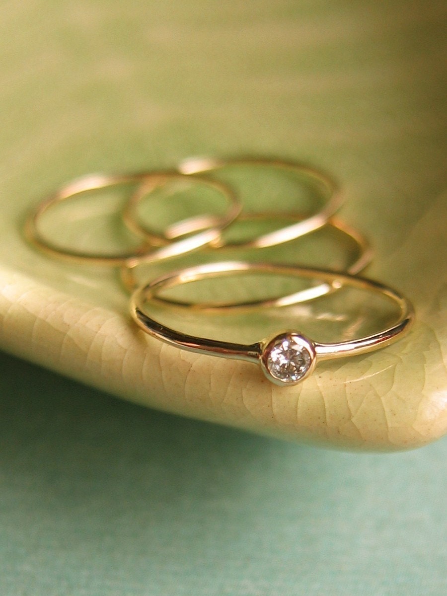 Petite Diamond Rings