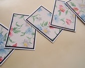 Vintage Wallpaper Note Cards
