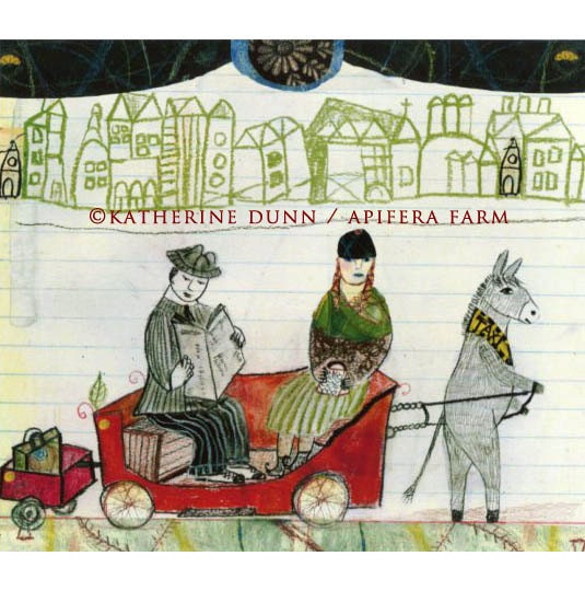 Donkey Taxi, a print