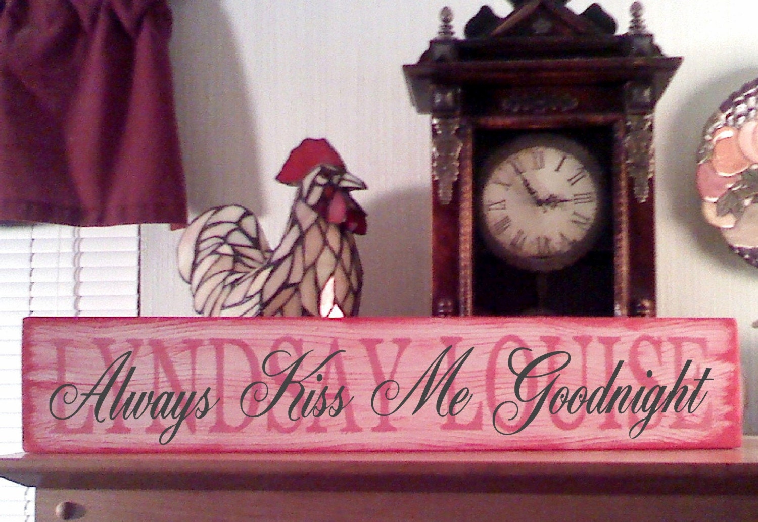 Baby Name PERSONALIZED NURSERY SIGN-Pus Choose Your Phrase