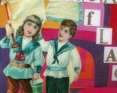 Wave Your Freak Flag Victorian Scrap Collage