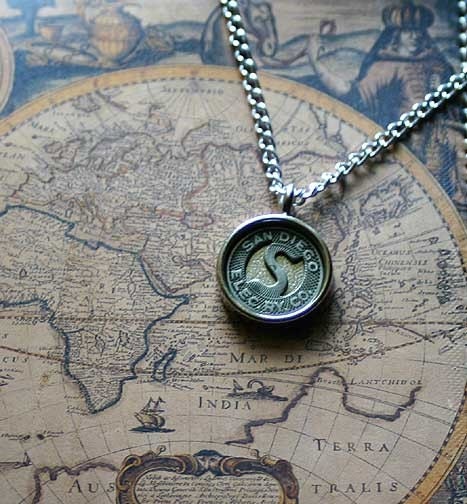San Diego Token necklace