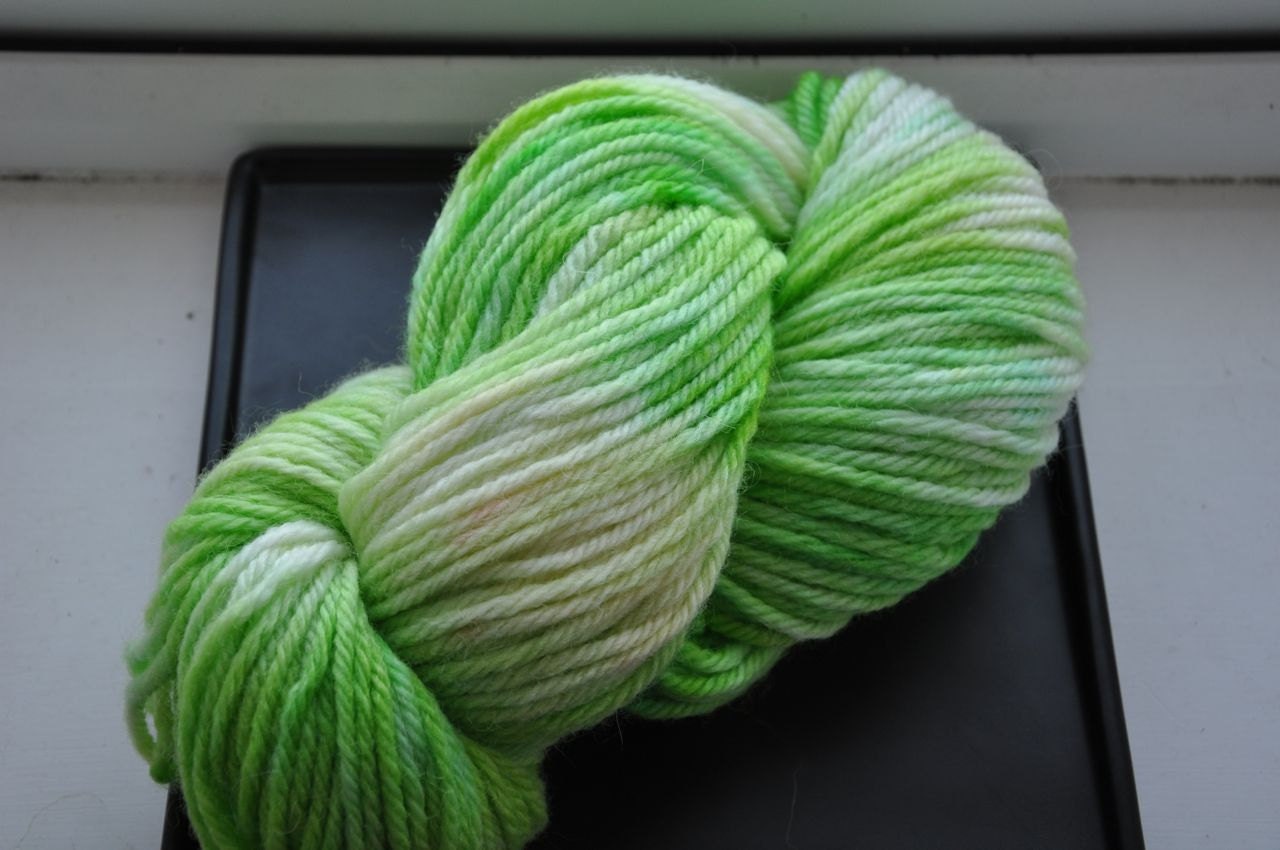 Dandelion Hand Dyed Yarn, 137 Yards