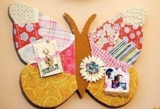 FLUTTERBY 8 inch unfinished MDF shape
