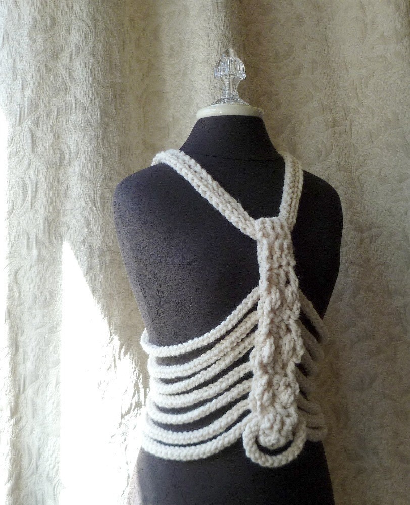 Inside Out by Fringe - Crochet - Wearable Fiber Art