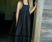 SALE Black Raven Halter Dress & Lacey Bloomers Boutique Ritchie Rags 12 month