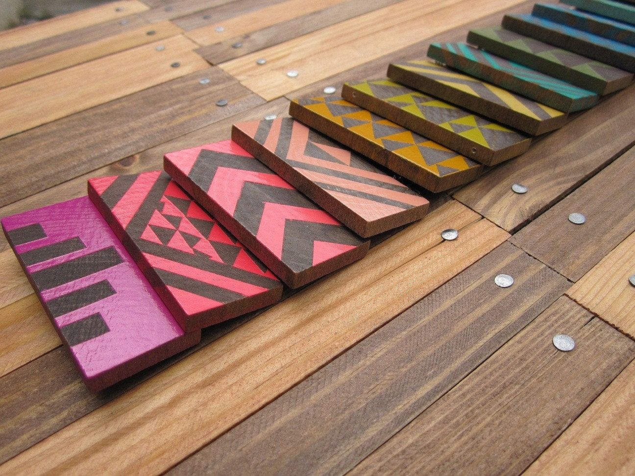 Native Rank Brooch- Desert Series