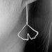 Gingko Leaf Earrings - small