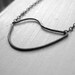 Silver Bird Necklace - sterling necklace, small pendant, oxidized necklace, gift for women, maryandjane etsy