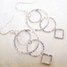Diamond Cut Hoops