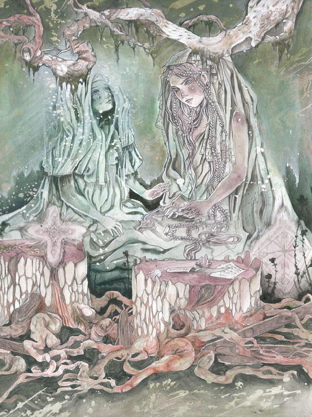 Clearing - Faery / Fantasy Painting Art Print