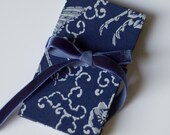 MOO minicard album - blue cranes