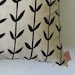 Cushion Cover 50x50cm - Orla, in black