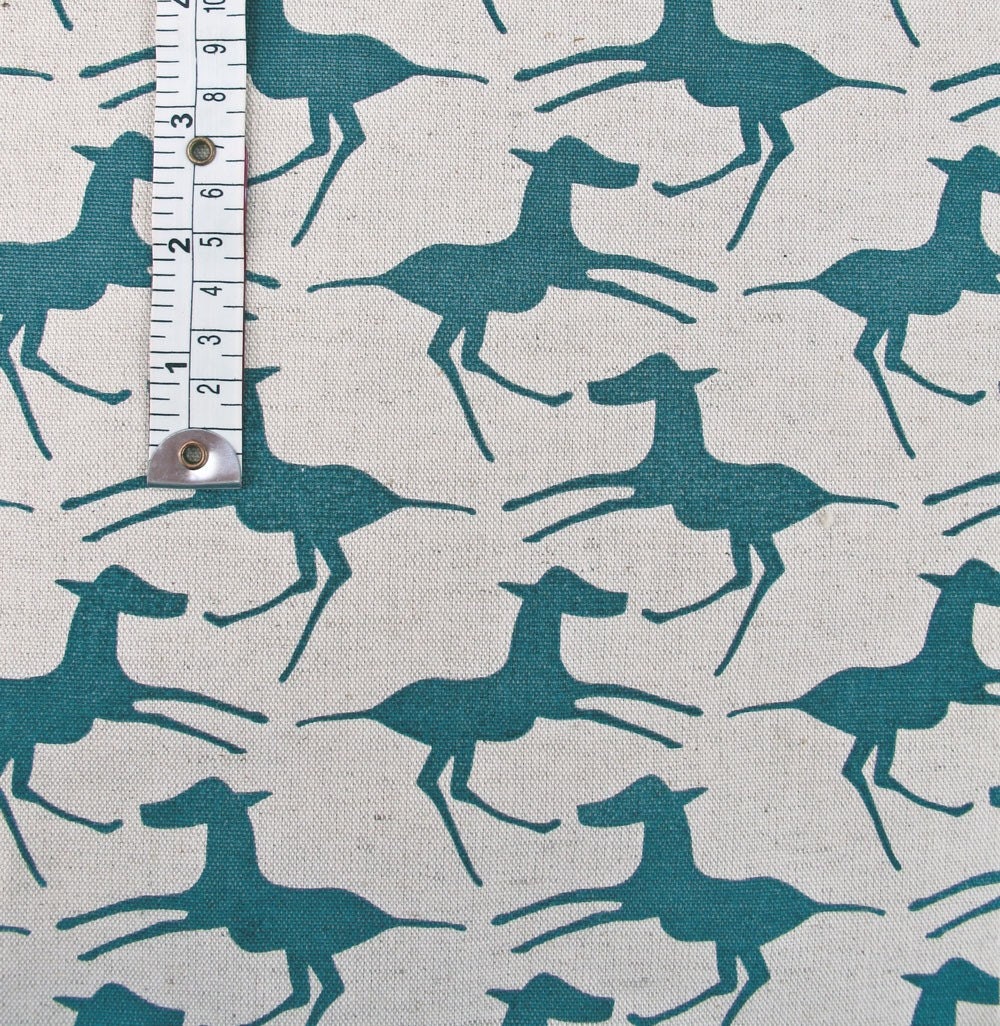 1/4m Colts in teal