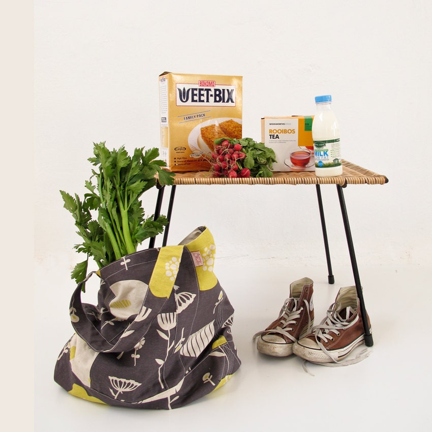 The Alexander Sack - Wild Flowers in Lemon Plum