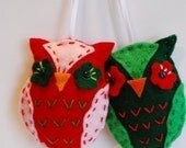 Felt Owl  Ornaments Pattern- PDF