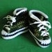 Baby Camo Sneaker Booties High Top Style Size 3-6 months