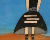 To Love and Be Loved 8x10 Mixed Media Print - Annabel Lee