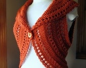 Custom Ladies Circle Vest or Sleeveless Shrug