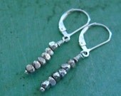 Pebbles In a Row Earrings