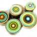 Abstract Paintings Tree Rings by Artist Tracy Melton