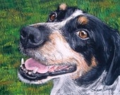 4 x 6 Custom Life Like Commissioned Pet Portrait Pet Painting Makes a Great Gift Commission Art by Sharon Lamb