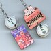 Nancy Drew Earrings Vintage Typewriter Book Cover The Secret of Shadow Ranch