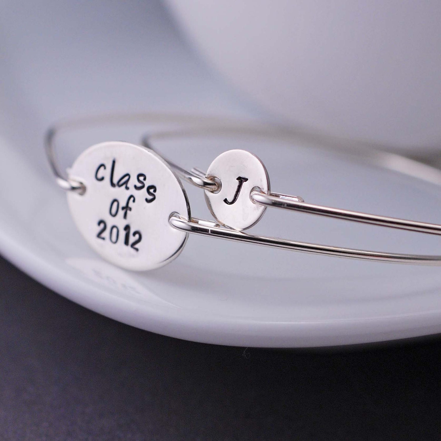 Personalized Graduation Gift, Class of 2012 Bracelet Set, ... Personalized Graduation Gift, Class of 2012 Bracelet Set, ...