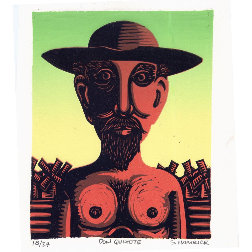 Don Quixote original print