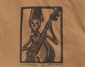 XXLarge Calavera Bassist Tshirt