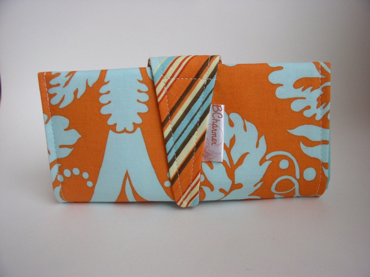 Checkbook Cover Wallet Handmade Sun Goddess