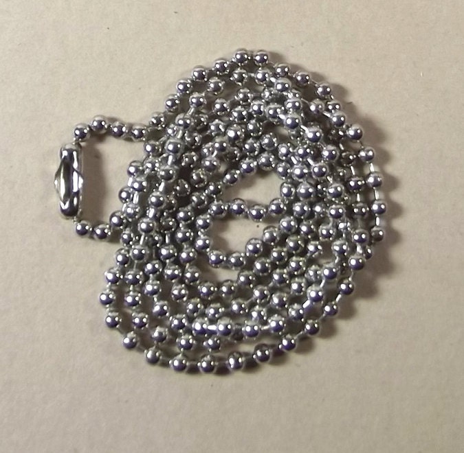 24inch steel ball chain